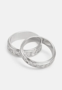 Jack & Jones Jacroy Unisex 2 PackAnelloSilver-Coloured Uomo Gioielli JA254L011-D11 -Jack & Jones d49c407b450c4d85a0fd7873d90a7e98