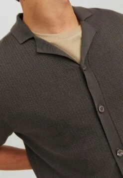 JACK&JONES Premium Jprblawoody - Camicia - Raven -Jack & Jones d5a0bb9d3cf448d5a02d2f55e74b30ea