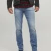 Jack & Jones Jjitim Jjdavis Jj Noos - Jeans Slim Fit - Blue Denim -Jack & Jones d63ea852178b404e9237d67dd598bd6b
