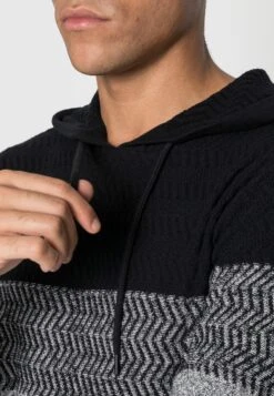 Jack & Jones Jjmason Hood - Maglione - Black 11 Jack & Jones Jjmason Hood - Maglione - Black -Jack & Jones d65b9b1c3e1144cd91b72b94fe45fd14