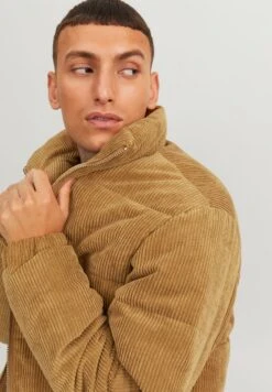 Jack & Jones Jordalston Eroy Puffer JacketGiacca InvernaleBone Brown Uomo Giacche JA222T1O0-E11 -Jack & Jones d67275f6b93248f59ed78ccd64108720