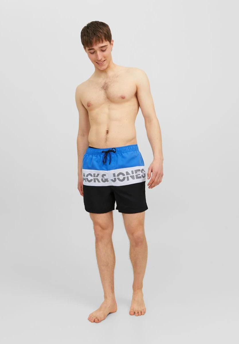 Jack & Jones Jpstfiji Jj Block SnShorts Da MareSuper Sonic Uomo Moda Mare JA282H05O-K11 4 Jack & Jones Jpstfiji Jj Block SnShorts Da MareSuper Sonic Uomo Moda Mare JA282H05O-K11 - immagine 2