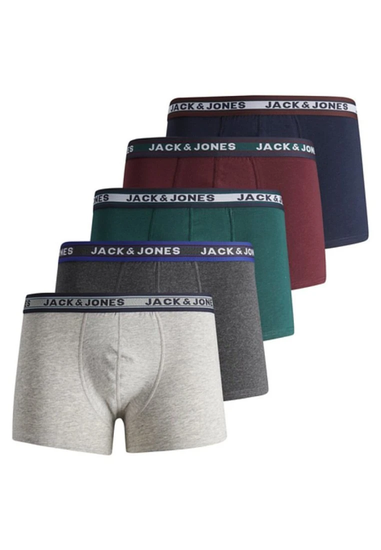Jack & Jones 5 Pack - Boxer- Dark Grey Melange 8 Jack & Jones 5 Pack - Boxer- Dark Grey Melange - immagine 6