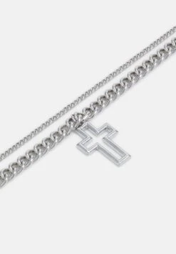 Jack & Jones Jaclorenzo Necklace Unisex 2 PackCollanaSilver-Coloured Uomo Gioielli JA254L016-D11 -Jack & Jones d7307b3db2744052b990a4a44f35b4d8