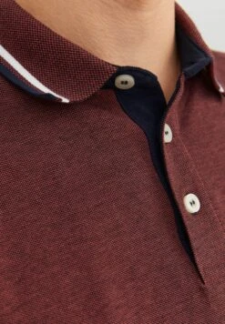Jack & Jones Epaulos Ss NoosPoloCinnabar Uomo T-shirt E Polo JA222P04T-G15 -Jack & Jones d9519600679441a3acc41d87e5ef8a50