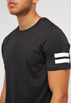 Jack & Jones Jcoboro Crew Neck Slim Fit T-Shirt Con StampaBlack Uomo T-shirt E Polo JA222O0YG-Q11 -Jack & Jones d98fdb2acbea48a8ab42acaca8ff725c