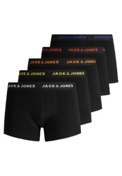 Jack & Jones 5 Pack CulotteBlack Detail:Black Black Black Black Uomo Intimo ZZO1GWT01-Q00