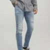 Jack & Jones Jjiglenn Jjblair Ge NoosJeans Slim FitBlue Denim Uomo Jeans JA222G24S-K11 -Jack & Jones dd7188ee42af45608e422f4cbb596bef