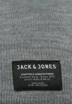 Jack & Jones Jacdna Beanie - Berretto - Grey -Jack & Jones dd89c709ae2a457ab81bcc16867feb98