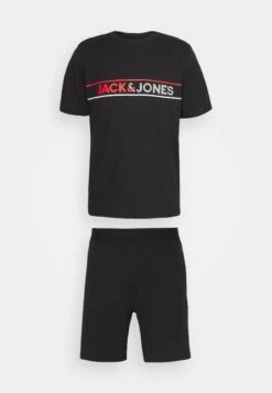 Jack & Jones Jacjaxon Tee And Shorts SetPigiamaBlack Uomo Per La Notte JA282M02I-Q11 -Jack & Jones e009d4a052c843c98f9e32544ceef348