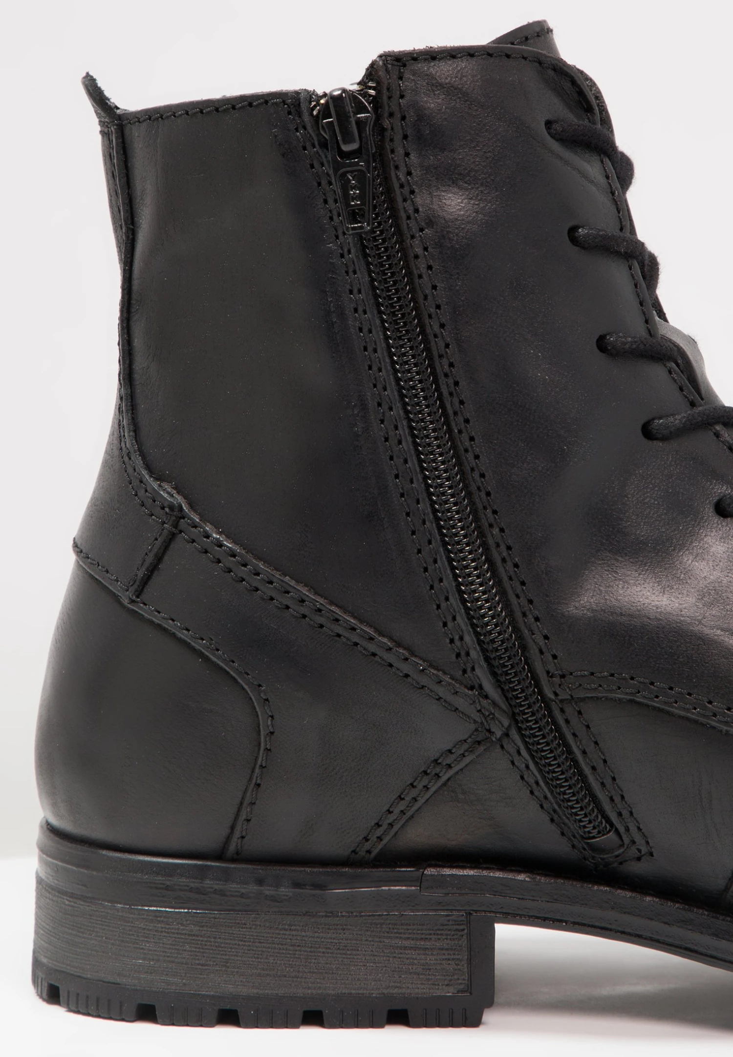 Jack & Jones Jfworca- Stivaletti Stringati - Black 8 Jack & Jones Jfworca- Stivaletti Stringati - Black - immagine 6