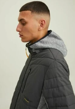 Jack & Jones Jcoberg Hybrid JacketGiacca Da Mezza StagioneAsphalt Uomo Giacche JA222T1GN-C11 -Jack & Jones ea27ddfa787c487c924ed0c6b2ceb9e5