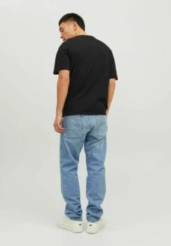 Jack & Jones Crew NeckT-Shirt Con StampaBlack Uomo T-shirt E Polo JA222O5GV-Q11 -Jack & Jones eb36db3ff44d4941b933daae2a997d7a