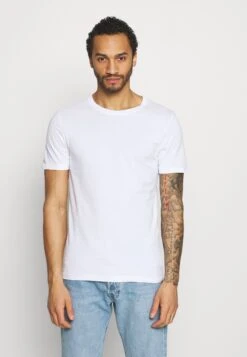 Jack & Jones Jjeorganic Tee O-Neck 5 PackT-Shirt BasicBlack/White/Navy Uomo T-shirt E Polo JA222O3IP-A12 -Jack & Jones eca7c32e1dd9425eb9e70734aac484b4