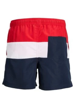 Jack & Jones Jpstfiji Jj Block SnShorts Da MareChinese Red Uomo Moda Mare JA282H05O-G11 -Jack & Jones ee69151889f64ea2b8f33ddb46af4aec