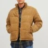 Jack & Jones Jordalston Eroy Puffer JacketGiacca InvernaleBone Brown Uomo Giacche JA222T1O0-E11 -Jack & Jones ef3c67d1b5a94ca0ad1962a5fbe3809d