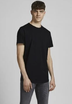 Jack & Jones Jwhbasher Tee O-Neck Ss NoosT-Shirt BasicBlack Uomo T-shirt E Polo JA222O5BH-Q11