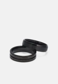 Jack & Jones Jacplain Mix 5 Pack Unisex - Anello - Black -Jack & Jones f1686c7c9f934c66afb069a8291387b6