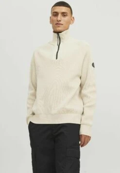 Jack & Jones Halbreissverschluss - Maglione - Moonbeam