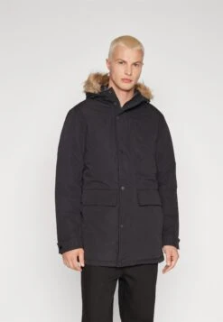 Jack & Jones Jjchamp ParkaBlack Uomo Cappotti JA222T1MI-Q11