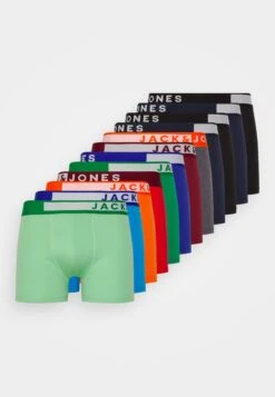 Jack & Jones Jaccleveland Trunks 12 PackCulotteBlack/Navy Blazerx/Red/Orange/Jolly Green/Absinthe Green/Surf The Web Uomo Intimo JA282O0MJ-Q11 -Jack & Jones f985296d0f90402cafb3c96523bea24e