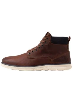 Jack & Jones Jfwtubar - Stivaletti Stringati - Brandy