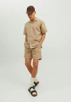 Jack & Jones SeersuckerPantaloni SportiviCrockery Uomo Pantaloni JA222F1AC-B11 -Jack & Jones fa4ab15edca64e96a588ae43548bfea6