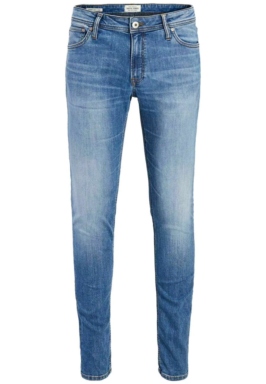Jack & Jones Jeans A SigarettaBlue Denim Uomo Jeans JA222G1DO-K11 7 Jack & Jones Jeans A SigarettaBlue Denim Uomo Jeans JA222G1DO-K11 - immagine 5