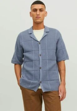 Jack & Jones Kurzarm- Camicia - Blue Mirage
